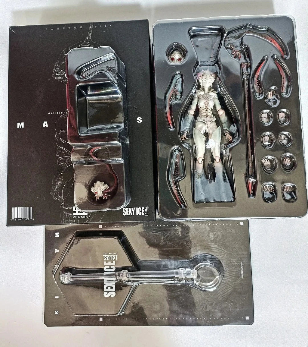 In Stock SEXY ICE 2019 B0127 MANTIS Movability Model Toys Collection ARTIFICIAL INVOLUTION VERMIN Series Mantis Mobile Suit Girl