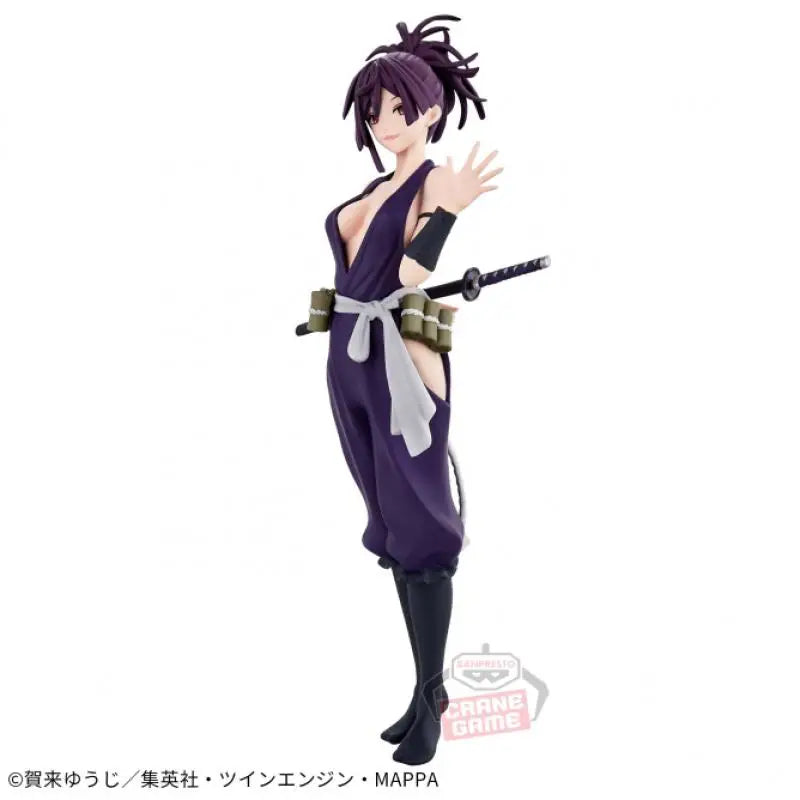 Bandai In Stock Original Banpresto Dxf Hell's Paradise Yuzuriha Anime Action Figure Model Boxed Toys Gift Genuine