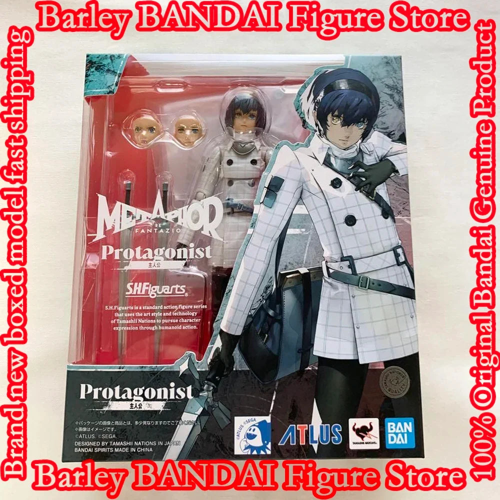 In Stock BANDAI S.H.Figuarts SHF Metaphor: ReFantazio Protagonist Shujinkou Anime Figure Action Figurine BANDAI Boxed Model Toys
