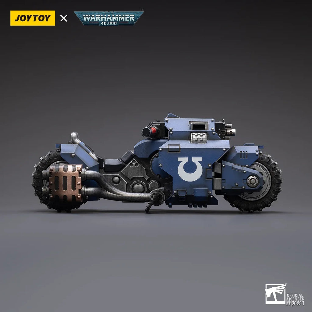 【SF】JOYTOYS 1/18 Action Figure Warhammer 40K  Ultramarines Outriders  Prime Model Gift
