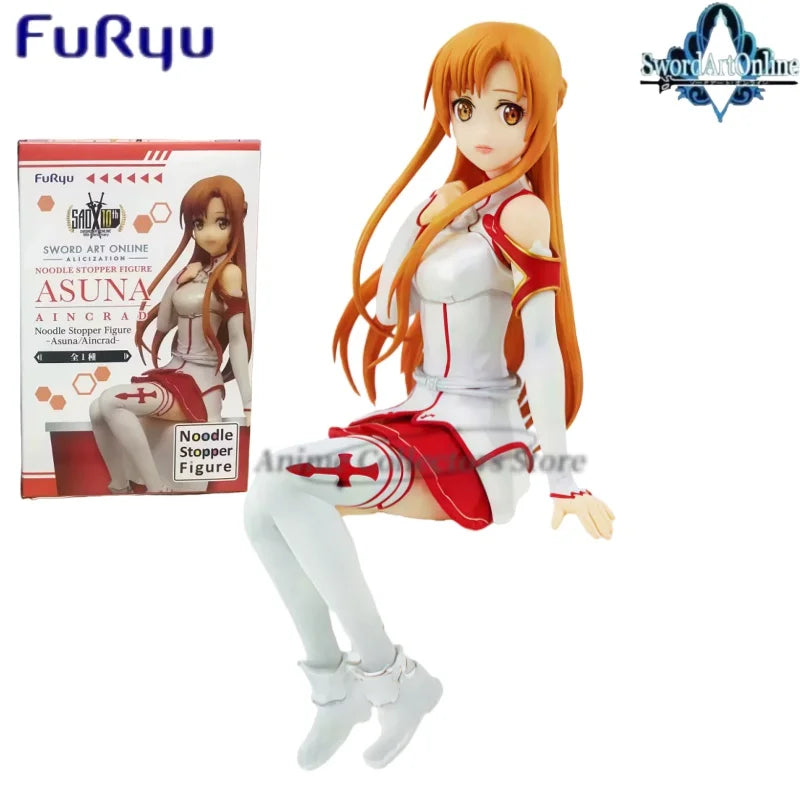 In Stock Original  Furyu Sword Art Online Alicization Alice Asuna Konno Yuuki Anime Action Figure Toys Model Ornaments