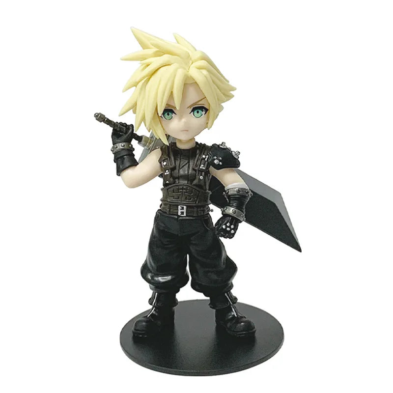 Final Fantasy 7 Rebirth Q Edition Tifazak Scroud Alice Handmade Model Ornament Scenery Surrounding