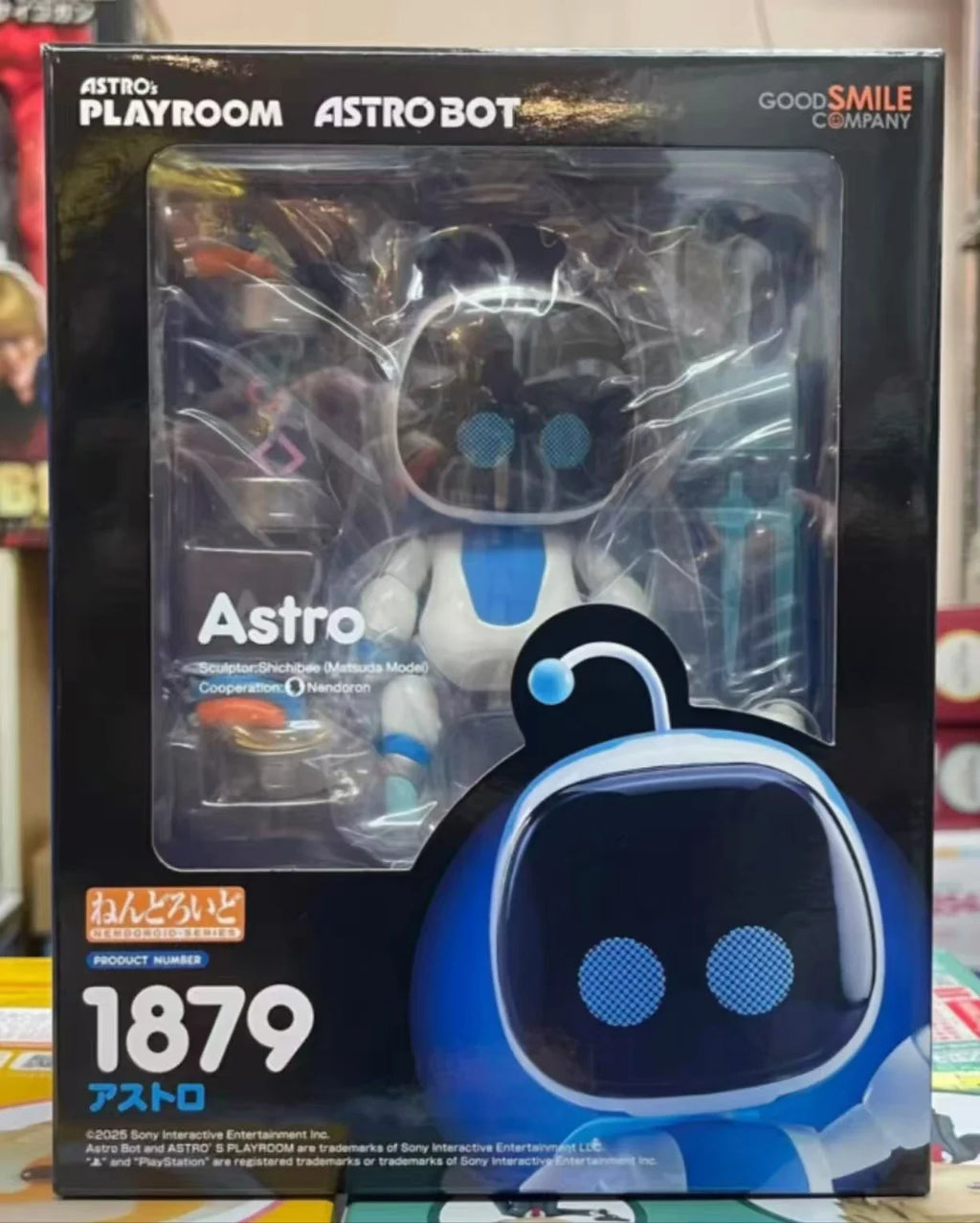 Good Smile Company Genuine Nendoroid ASTRO's PLAYROOM Anime Figure ASTRO Action Toys for Kids Christmas Gift Collectible Model