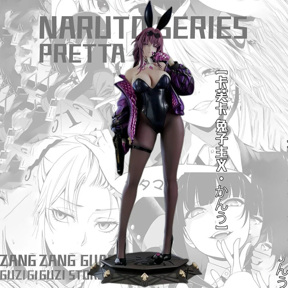 32cm Honkai Star Rail Figure Kafka Figures Bunny Girl Kafka Anime Figure Gk Model Collect Decoration Toy Halloween Gifts