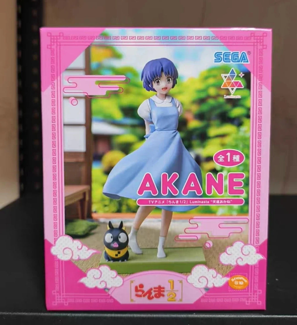 Genuine Sega Ranma 1/2 Luminasta PM Figure Shampoo Saotome Ranma Tendou Akane Original Anime Figure Model Collector Figurine Toy