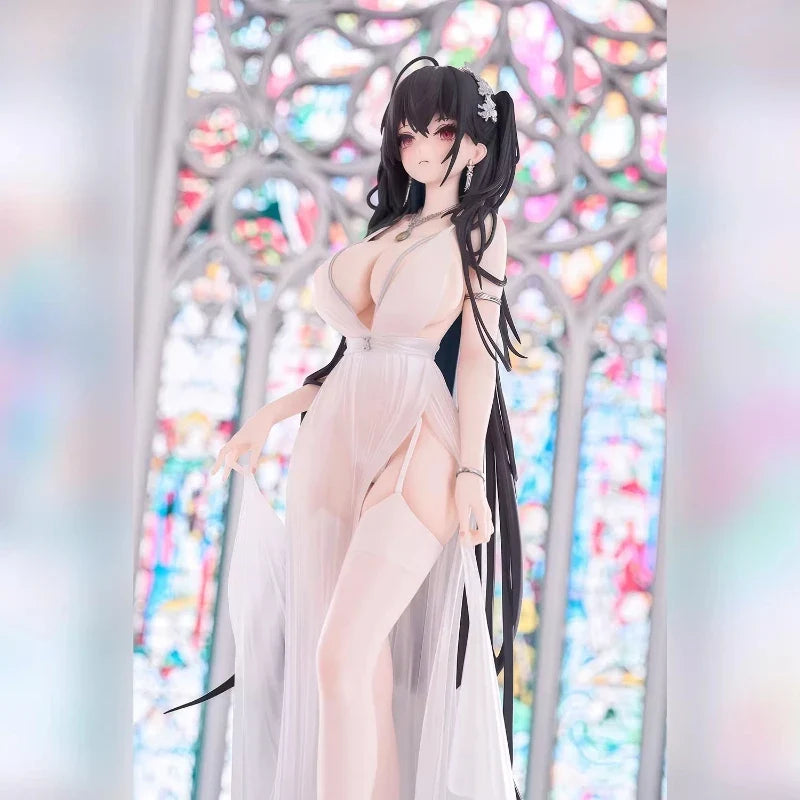 Azur Lane Formal Dress Houraisan Figure Two Dimensional Peripheral Beautiful Girl Anime Model Toy Desktop Decoration Gift
