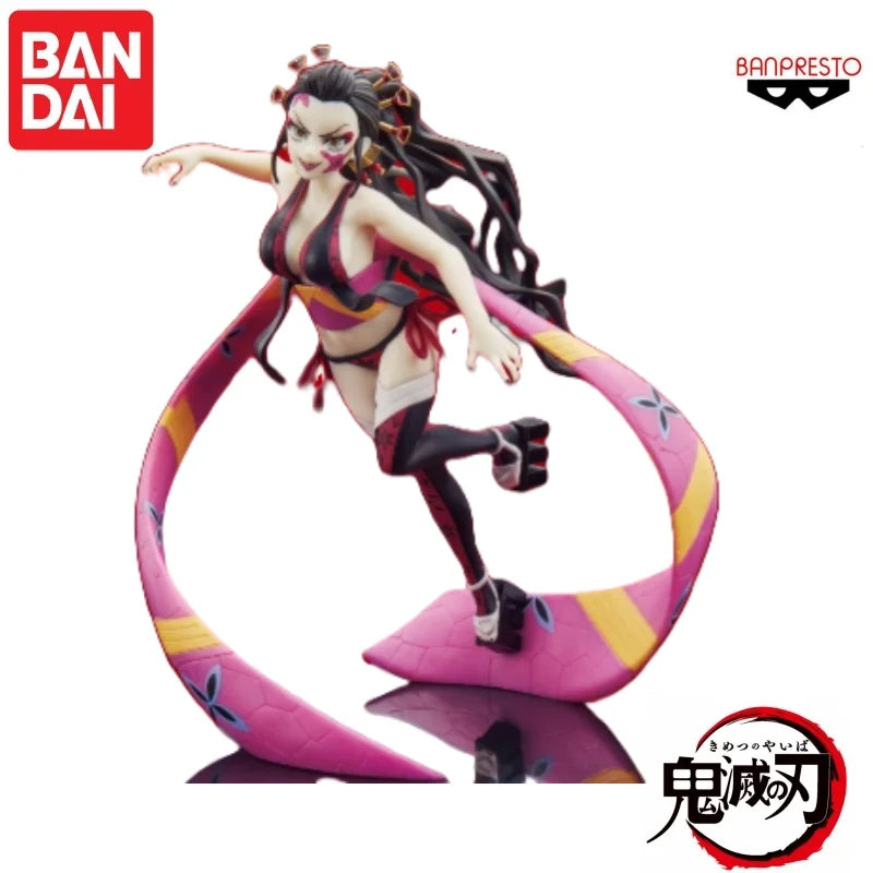In Stock Original Bandai Banpresto Demon Slayer A Series of Rewards The Ghostly Street Daki D Reward Prizes Garage Kit