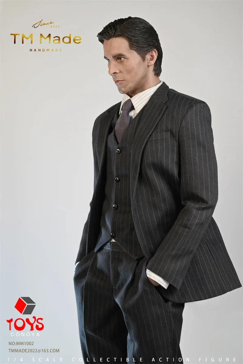 【2026 Q1】TM Made MM1002 1/4 Christian Bale Action Figure 48cm Male Soldier Action Figure Body Doll Toy Model for Fans Collection