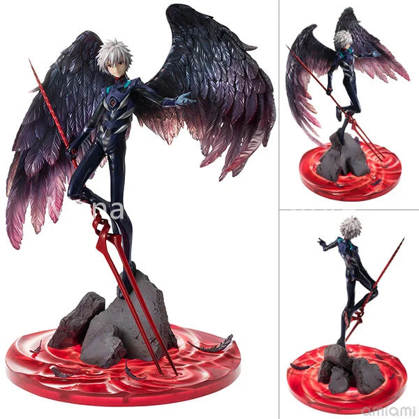 MegaHouse Original Precious G.E.M. Series Rebuild of Evangelion Kaworu Nagisa PVC Action Figure Anime Model Toys Gift