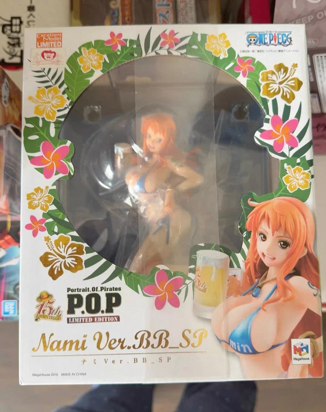 In Stock Original MegaHouse POP Limited Edition Nami Anime Portrait Model Toy Collection Gift