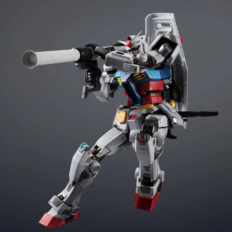 Bandai Original Model Kit  Superalloy CHOGOKIN RX-78F00 GUNDAM Anime Action Figure Model Toy Robot Gift for Boys 200mm