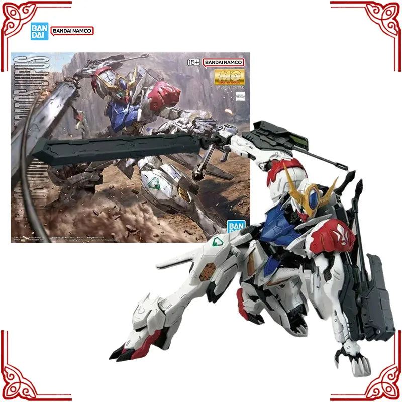 Auf Lager Echtes Bandai Gundam Modellbausatz MG 1/100 Gundam Barbatos Lupus Anime Actionfigur Sammlung Bausatz Spielzeug Geschenke
