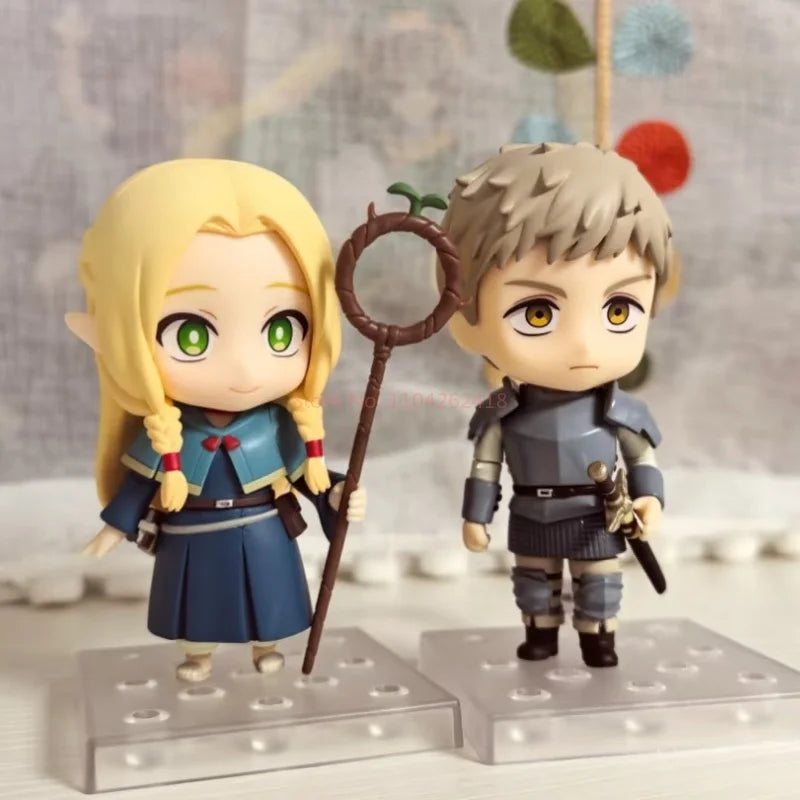 Anime Delicious In Dungeon Q Version 2385 Marcille 2375 Laios Raiosu Action Figure Figures Handmade Model Doll Toy Birthday Gift
