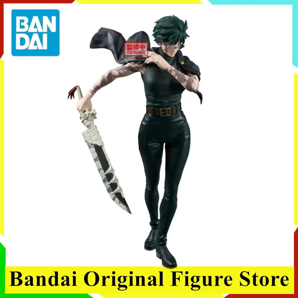 Original BANDAI Jujutsu Kaisen Anime Zenin Maki Grandista Banpresto Action Figurine Toys PVC Model Figuarts Collection
