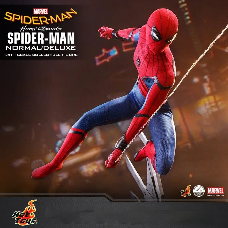 Hot Toys HT Spider-Man Hero Returns Premium Deluxe 1:4 Scale Action Figure Ordinary Luxury Spider-Man Collectible Toy