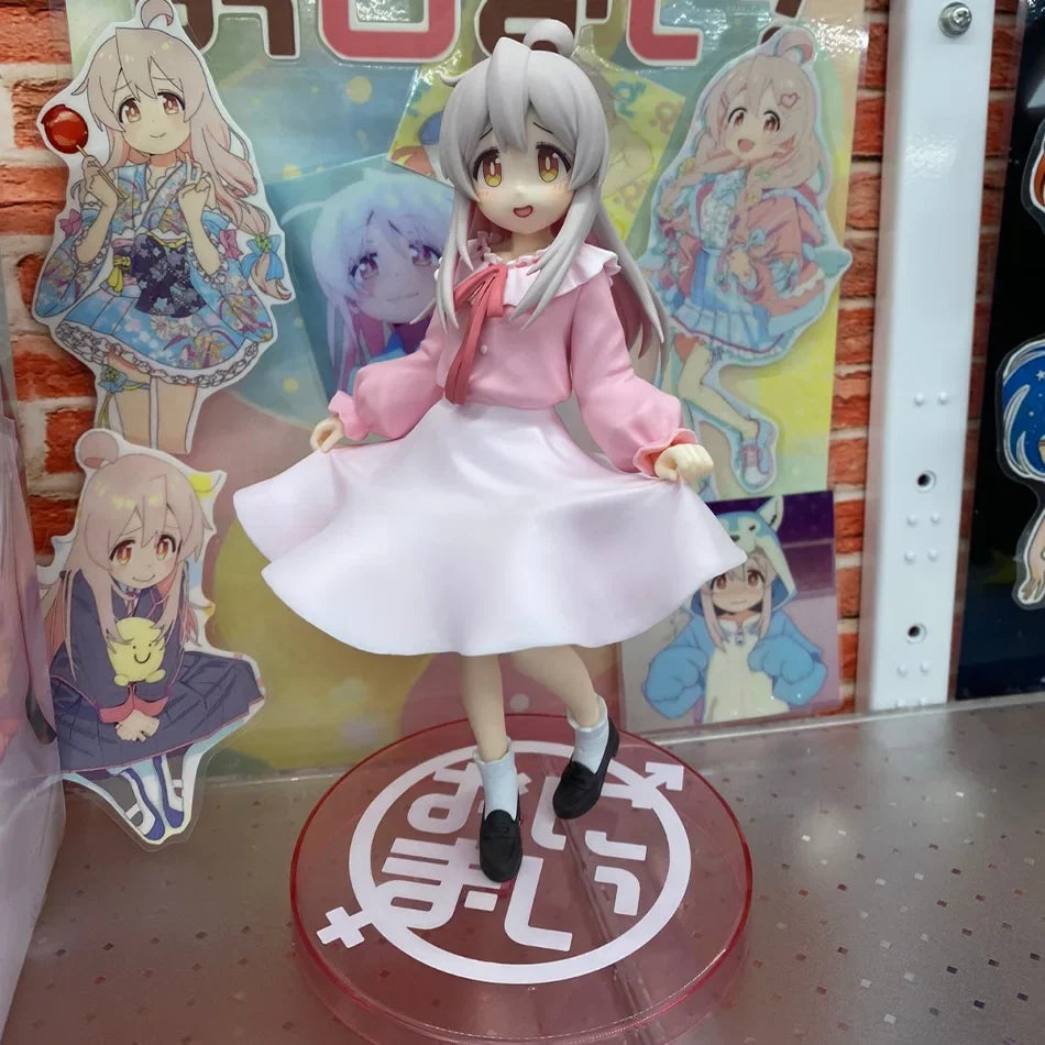 Onii-chan wa Oshimai! Mahiro Oyama Girl Anime Figure Kawaii Mahiro Oyama Action Figure Pink dress Collection Model Doll Toy Gift