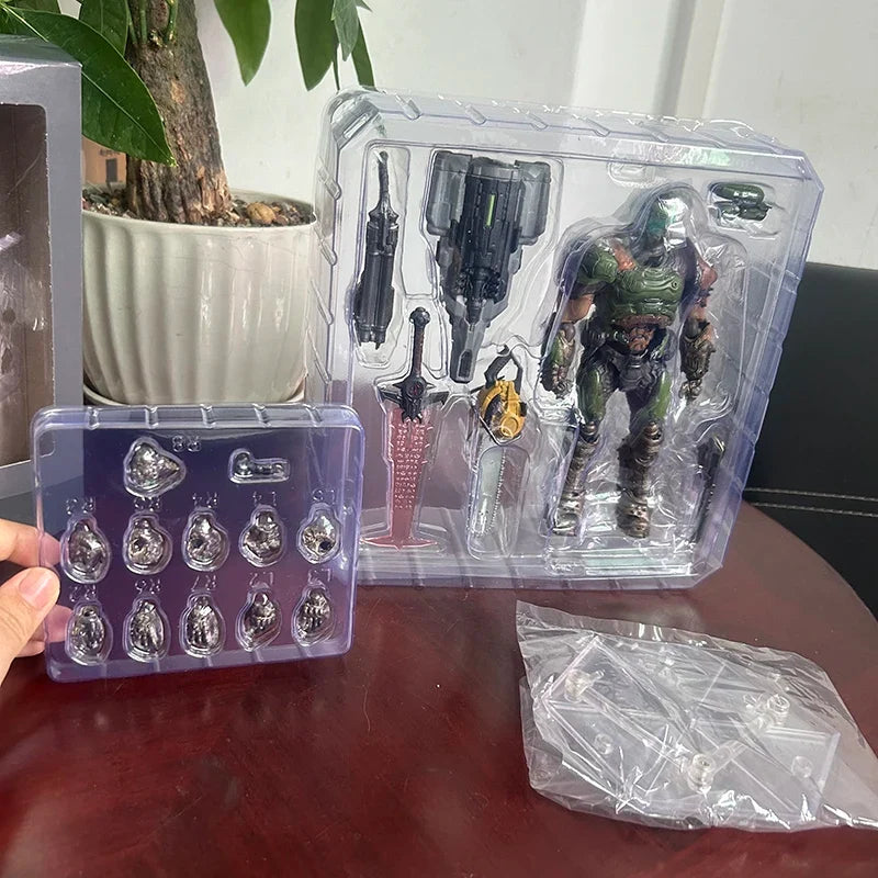 Anime Figma SP-140 Figures SP 140 Destroy Warrior Eternal SP140 Action Figure Model Toys Joint Movable Doll Present