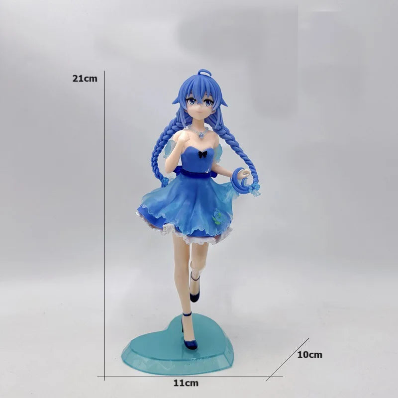 The Action Figure 20cm Magician Roxy Migurdia flower Mushoku Tensei：Jobless Reincarnation Anime Figure PVC