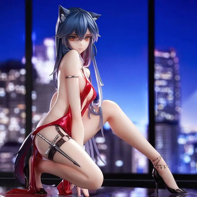 Arknights Texas Full Dress 15cm Game Girl Figure Model Statue Rhodes Island Collection Desktop Decoration Ornament Toys Gifts