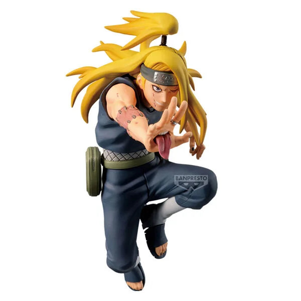 Original Naruto Anime Uchiha Sasuke & Deidara Vibration Stars Anime Figure Action Figurine Model Figuarts Decoration Toys