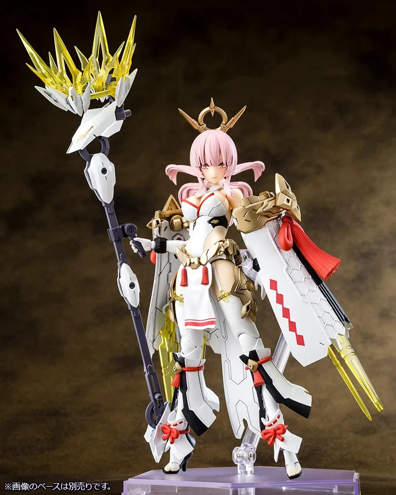 In Stock KOTOBUKIYA Original KP698 Megami Device19 AUV AMATERASU REGALIA Anime Action Figure Mobile Suit Girl Model Toys Gifts
