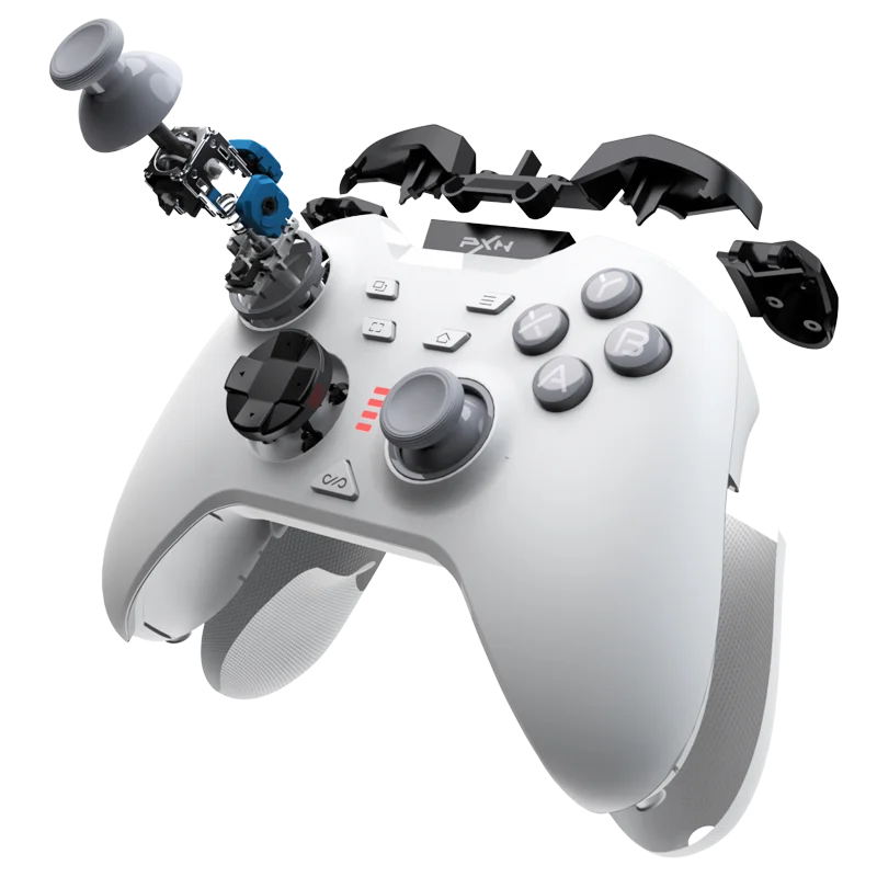 PXN P5 Wireless Bluetooth Hall Rocker Gamepad For Nintendo Switch Joystick Gaming Controller For PC Windows 7/8/10/11 Steam Game