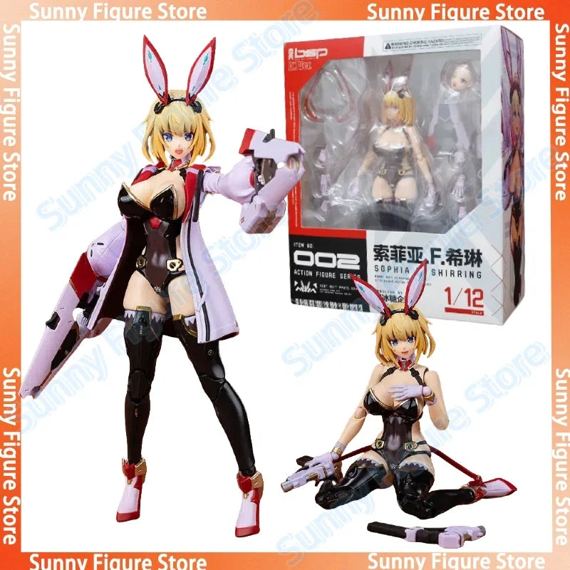 In Stock Produced By NO.002 1/12 Deluxe Version DX Sophia F Shirring Bunny Suit Planning Anime Figure Gift Toys Models PVC