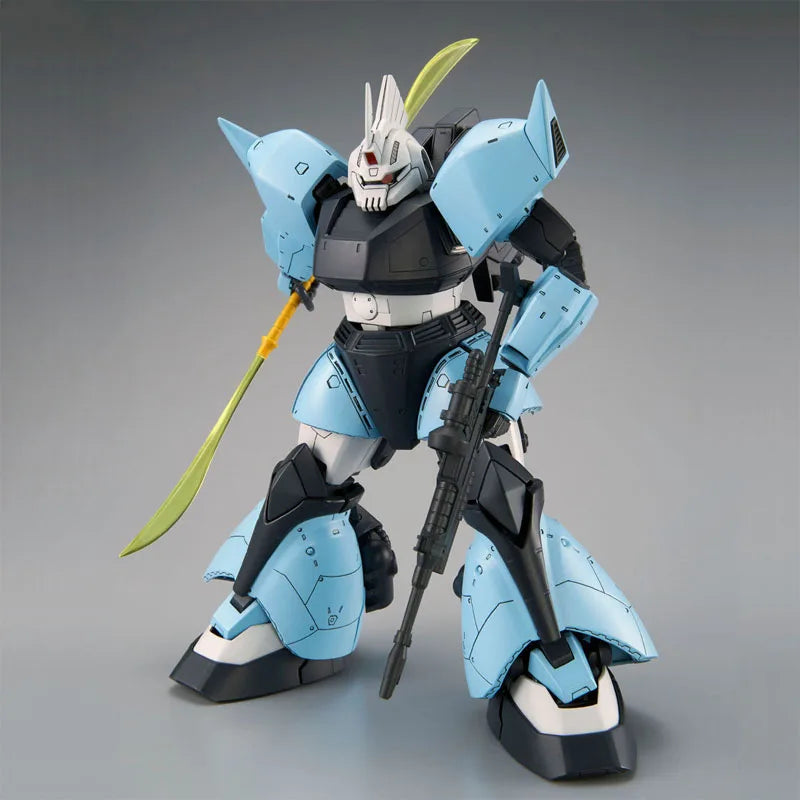 Bandai Original MG Gelgoog High Mobility Type  MS-14B 1/100 Anime Action Figure Assembly Model Toys Gifts For Children GUNDAM