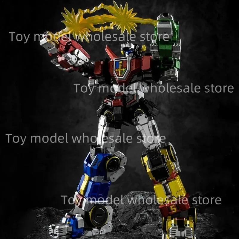IN STOCK Lucky Cat Transformation MICRO COSMOS MC-01 MC-01S ELVIS God of War Combination Metal Beast Kings MC01S Action Figure