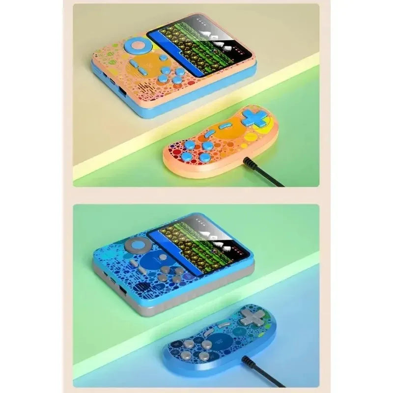G6 Charging Treasure Handheld Macaron Handheld Game Console Contra Mini Arcade Game HD Screen