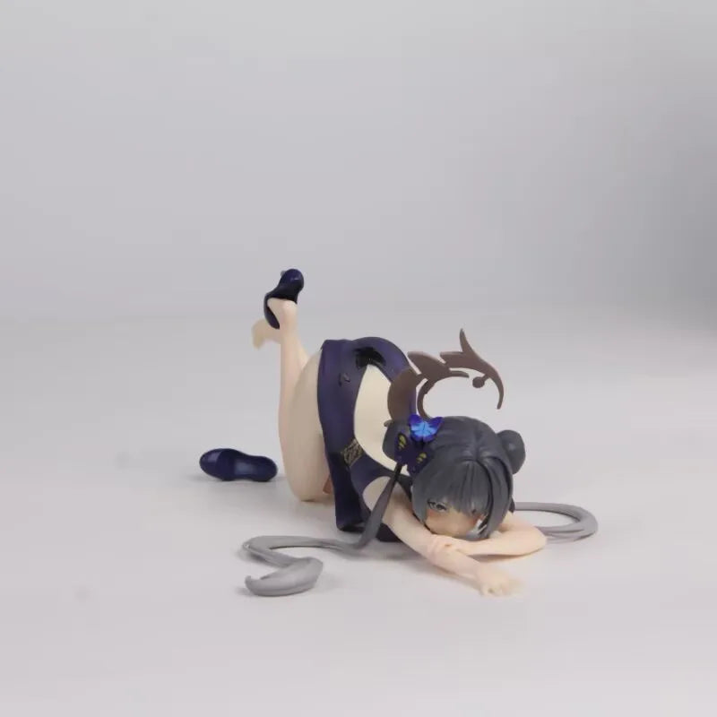 In Stock Blue Archive Kisaki Anime Figure Lying Posture Girls Action Figures Model Statue Doll Collection Decoration Toys Gifts