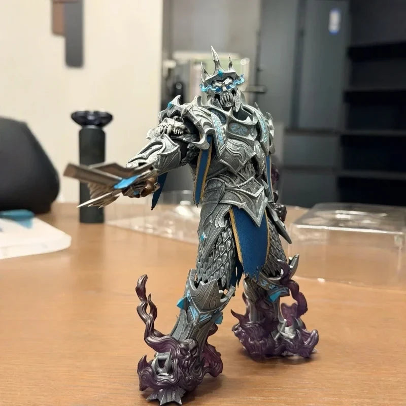 Original In Stock BROTOYS Dark Storm Prince Anduin Blackened Version PVC Movable Figure Model Desktop Collectible Toys Gifts