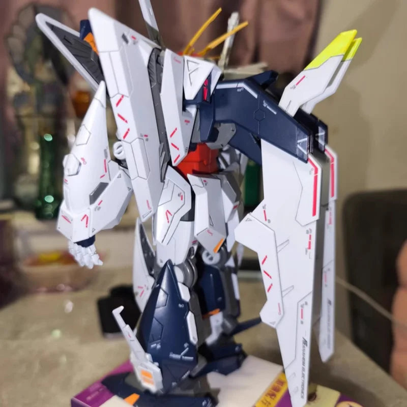 Jujiang Kexi Hg1/144 RX-105 Gundam Model Kit - Assembly Action Humanoid Robot Toy Display Desktop Ornament Collectible Gift