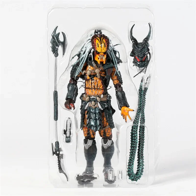 NECA Predator Clan Leader 7 Inches Action Figure with Accessories Model Toy