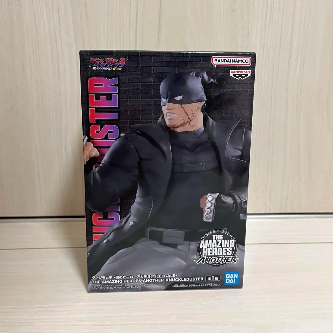 Bandai Original Vigilante -My Hero Academia Illegals- The Amazing Heroes-Another-Knuckleduster Anime Figure Model Toys Gifts