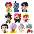 10pcs/Set Kpop Demon Hunters Figure Toy PVC Model Cartoon Gaming Peripheral Kawaii Desk Decoration Collection Doll Children Gift