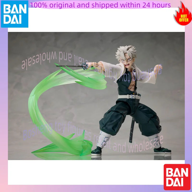 Original Aniplex BuzzMod Demon Slayer Kimetsu no Yaiba Sanemi Shinazugawa 1/12 In Stock Anime Collection Figures Model Toys