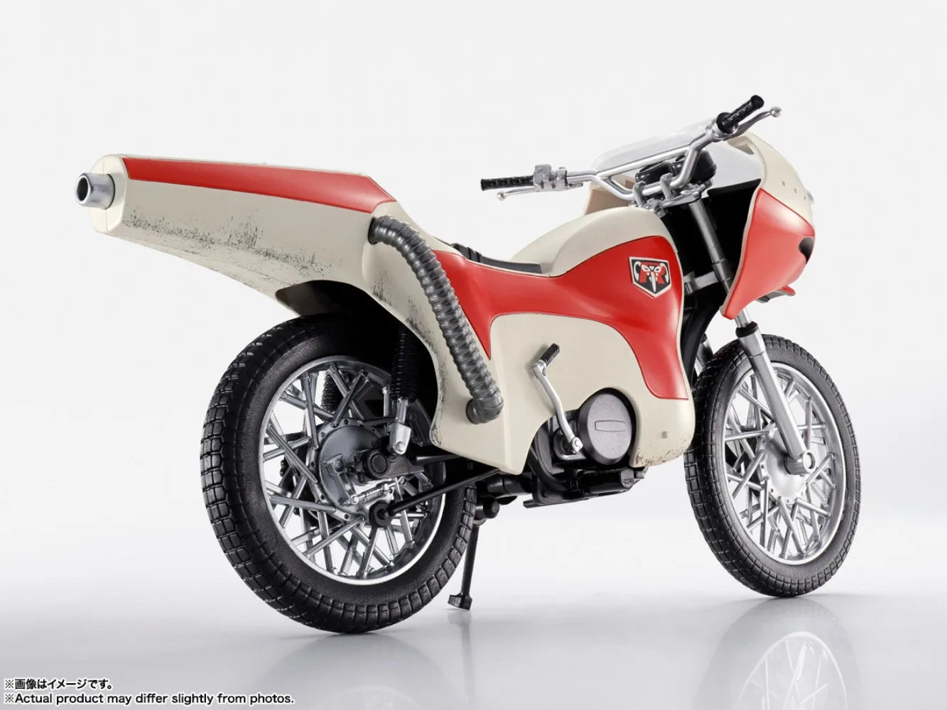 Bandai SHF New Cyclone Masked Rider 1 Motorcycle Figure Motorcycle Accessories Model Toys Desktop Ornaments Collectibles Gifts