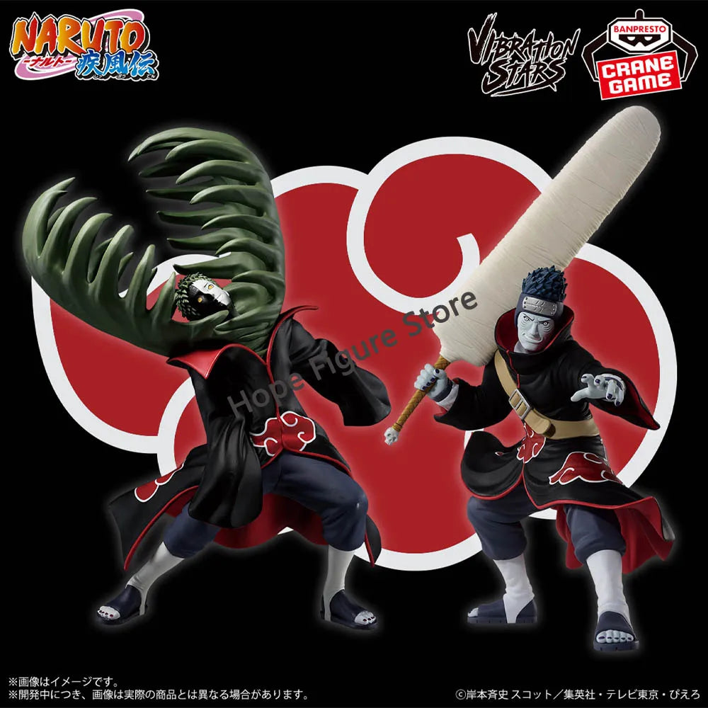 In Stock Original BANPRESTO AKATSUKI Pain Zetsu Konan Tobi Hidan Deidara Sasori Kakuzu Itachi Figure Anime Model Genuine Toy