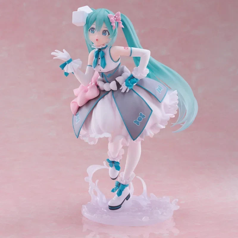 Taito Original Genuine Vocaloid Singer Hatsune Miku 39 No Hi Kinen Kuji 2nd Season B Prize Melty Sugar Ver 18cm Model Toy Figure