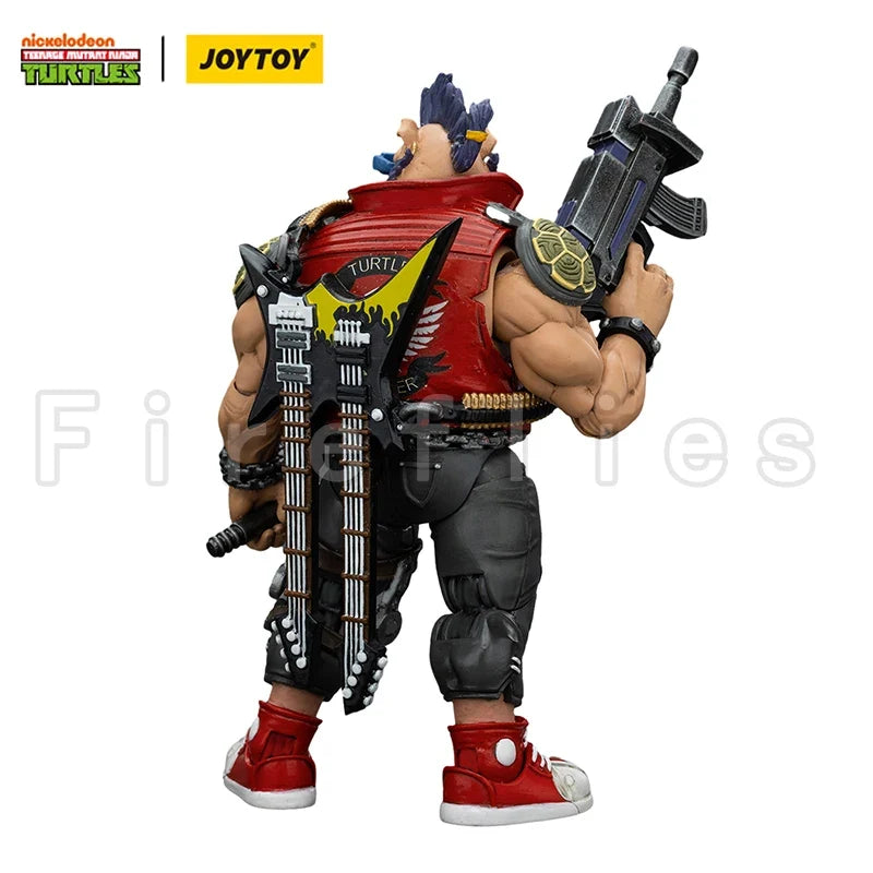 1/18 JOYTOY Action Figure Turtles Beebop Rocksteady Anime Model Toy