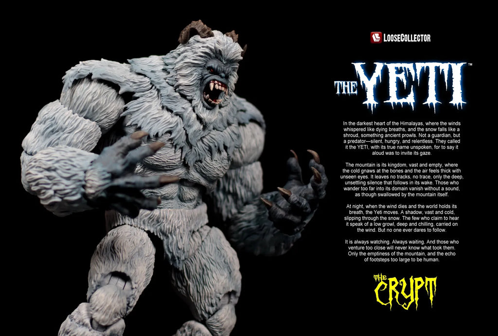 ã€Ready Stockã€‘ Original LC Studio Yeti Bigfoot Skookum Figure Model Toy Toy Gift Collection