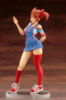 '-In Stock Original KOTOBUKIYA Horror Beautiful Girl Ghost Bride Chucky 20cm Animation Cartoon Doll 1/7 Model Ornament