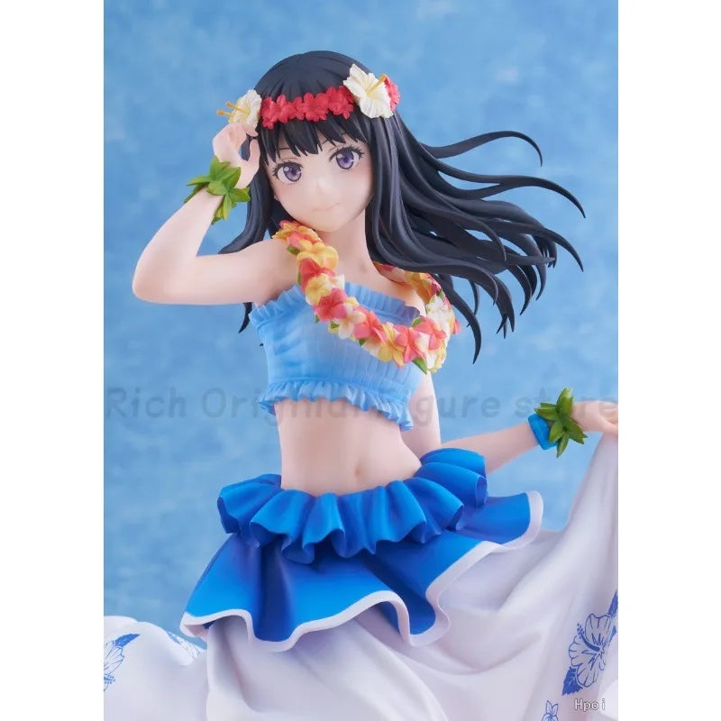 【In Stock】Original Claynel Lycoris Recoil Inoue Takina Hawaii Model Toys Anime Figure Collection Ornaments
