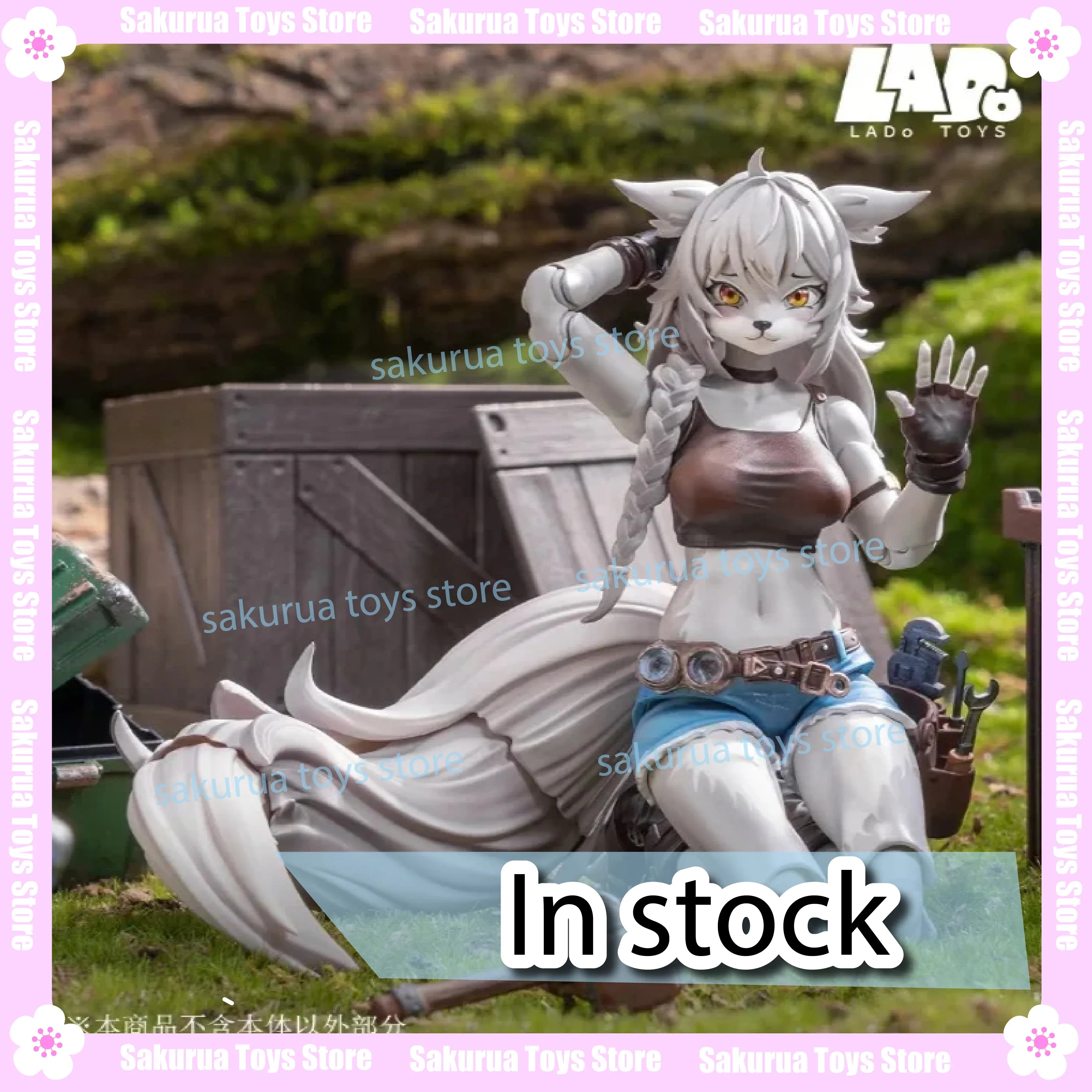 In Stock Adventure Party Fox Girl Leah Repairman 1/12 Movable Figure Magician Model Ornaments Movable Figure Collection Gift
