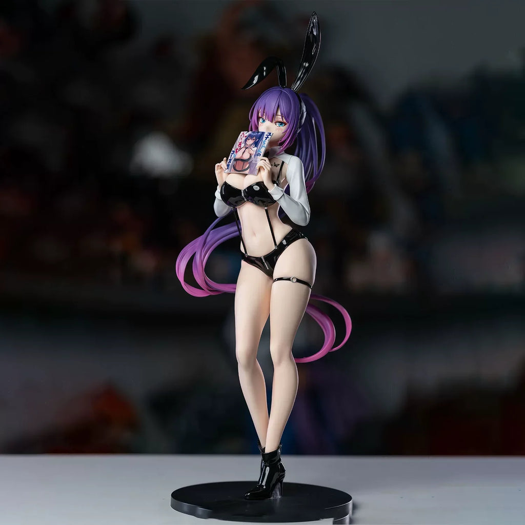 Anime Figure Yuna Rabbit Girl Bunny Girl 25.5cm PVC Figure Collection Gift Decoration For Anime Fans Table Decor Birthday Gift