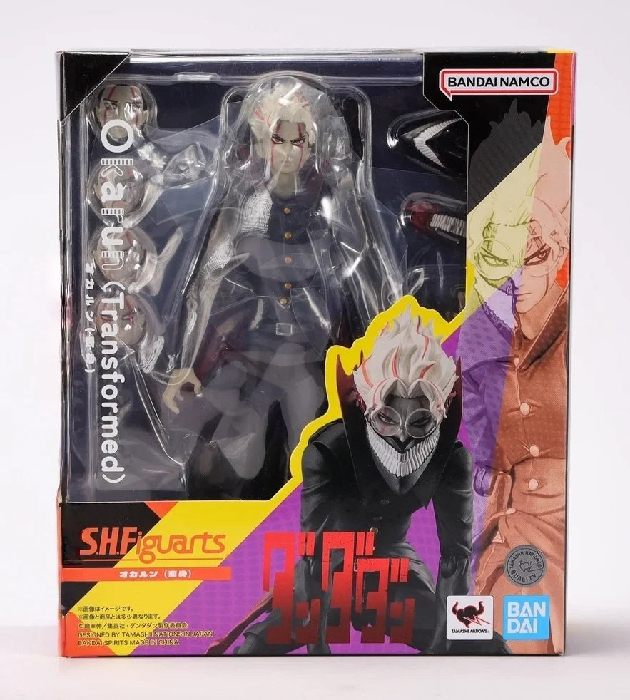 BANDAI Original SHF Anime Figure Dandadan Takakura Ken Joint Movable Model Action Collectible Toys Gift for Kids Ornaments
