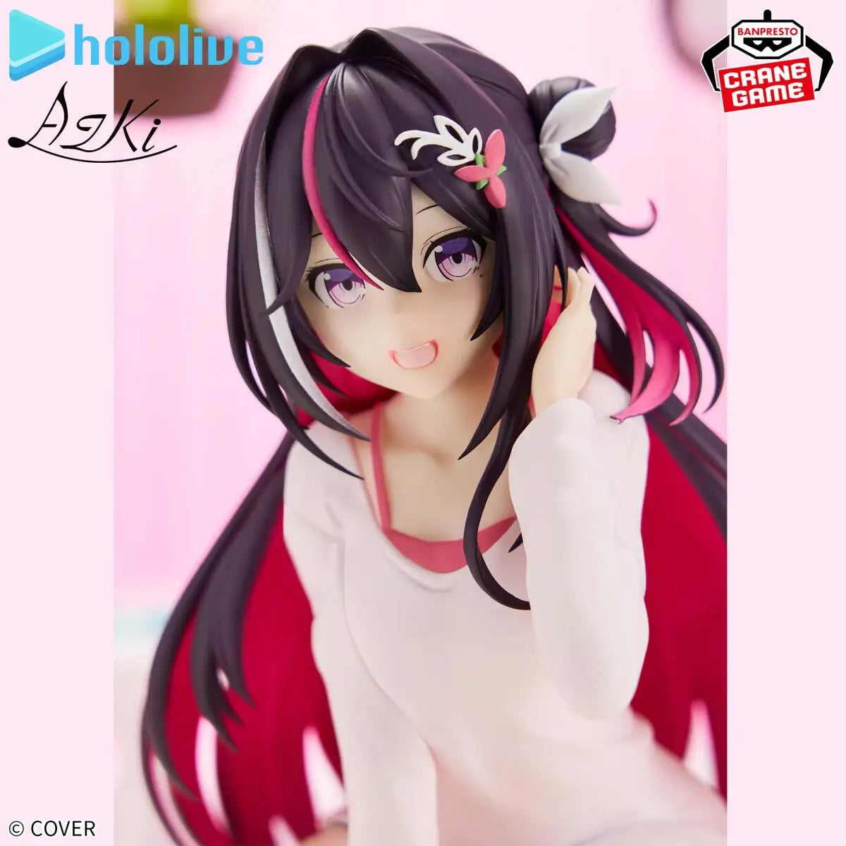In Stock BANDAI Original Boxed Hololive IF-Relax time Virtual Diva AZKi 12cm Anime Action Figures Model Toys Girl Festival Gifts