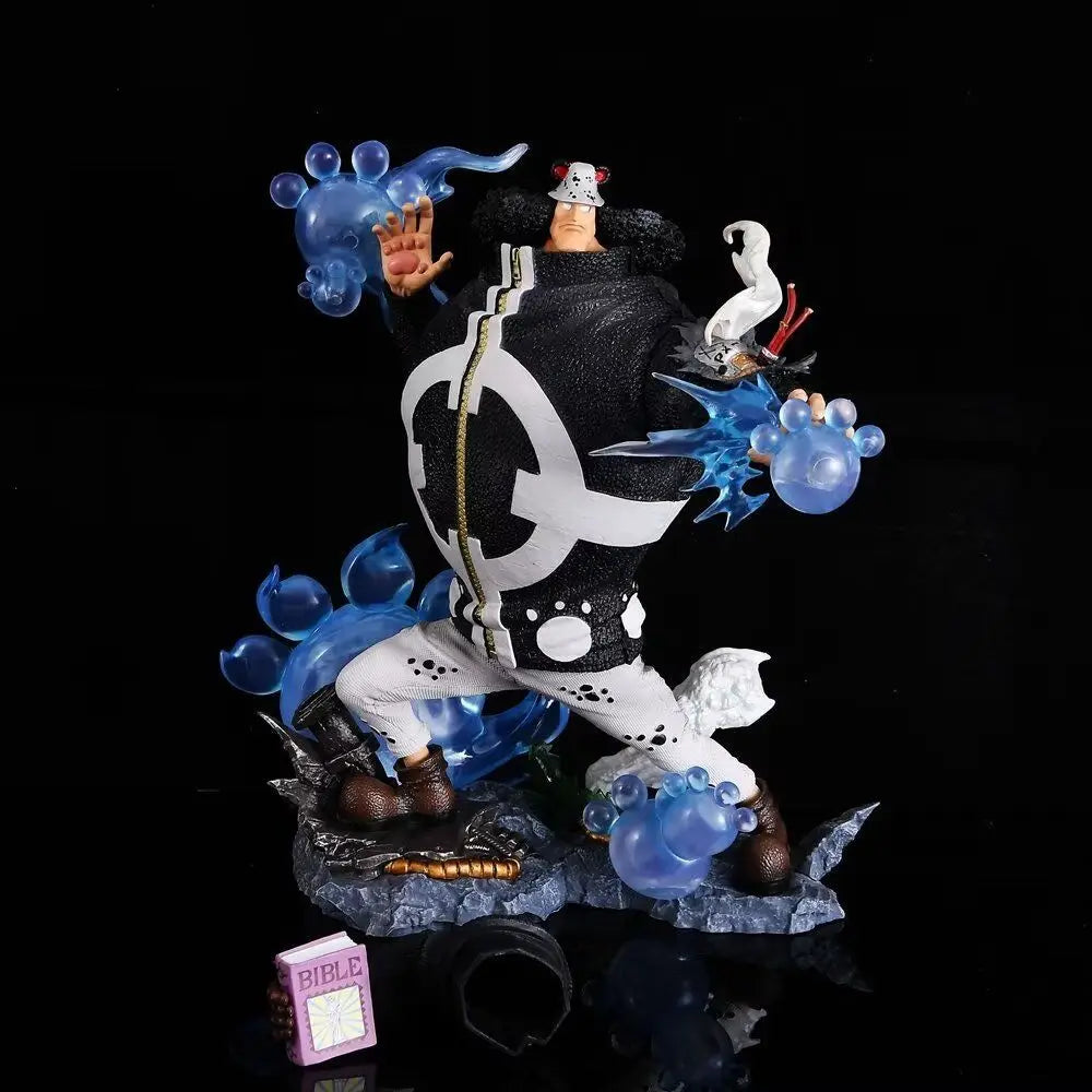 32cm One Piece LX MAX Tyrant Bartholomew Kuma Figure Changeable Hands Statue Anime Model Ornaments PVC Desktop Display Gift Toys