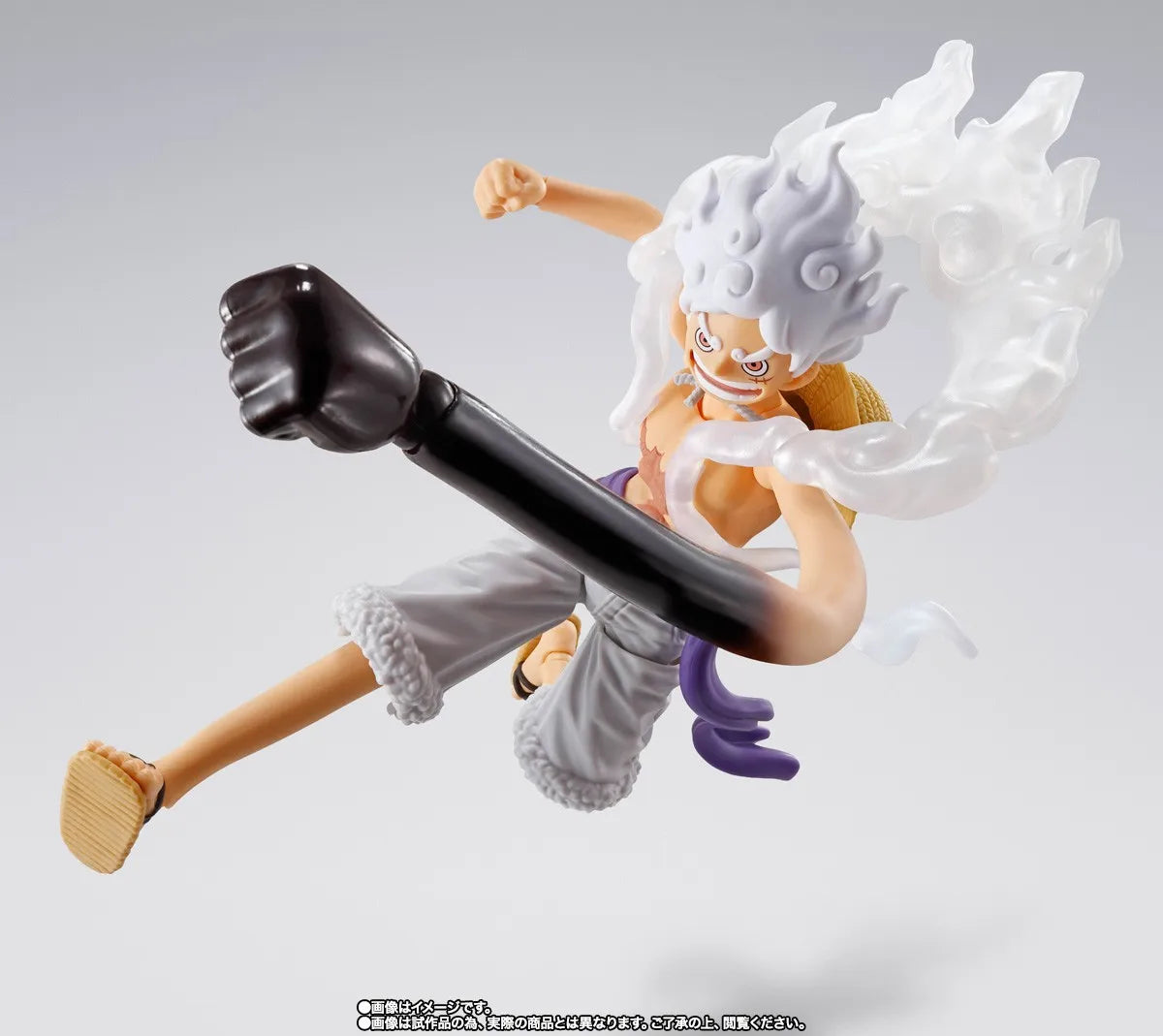 Officially Licensed BANDAI SHFiguarts Future Island Egghead Gear 5 Monkey D Luffy Figure Anime Action One Piece Model Toy